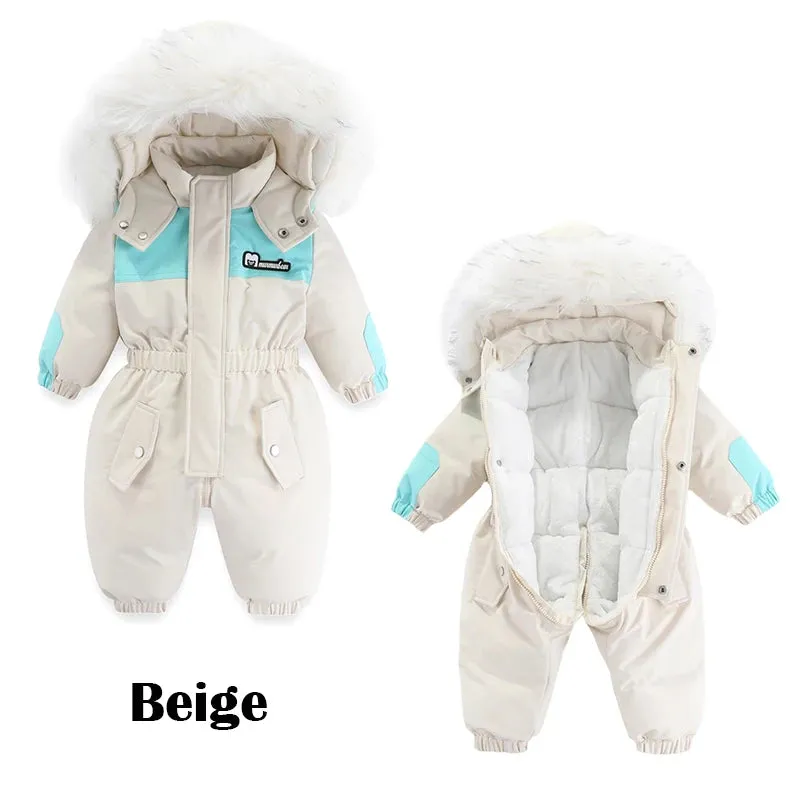 Baby Snow Waterproof Jumpsuit Suit