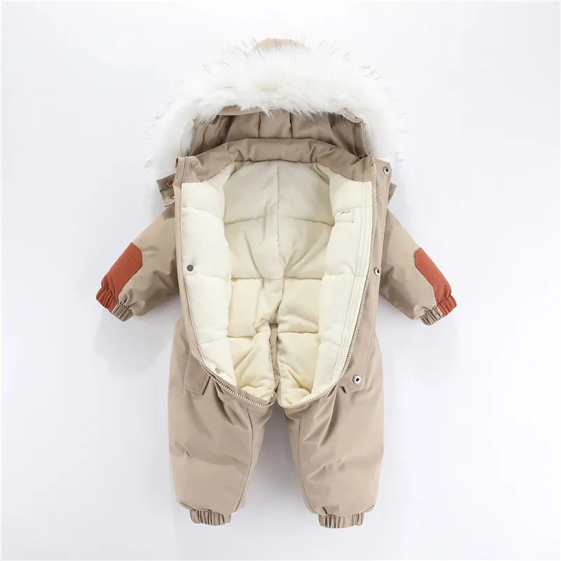Baby Snow Waterproof Jumpsuit Suit
