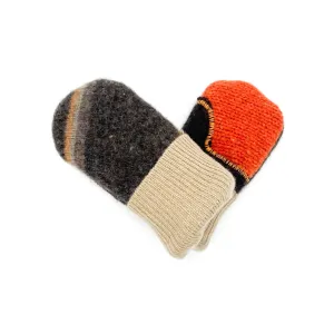 Baby Wool Sweater Mittens | Pumpkin Pie