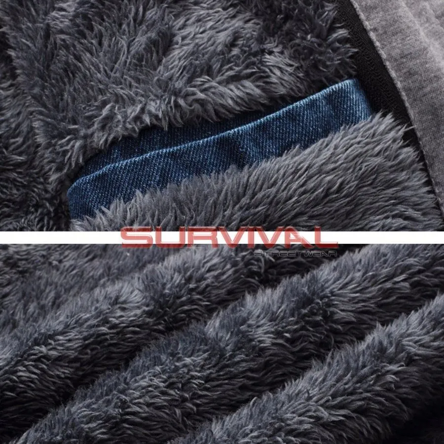 Denim Fleece Lined Jacket