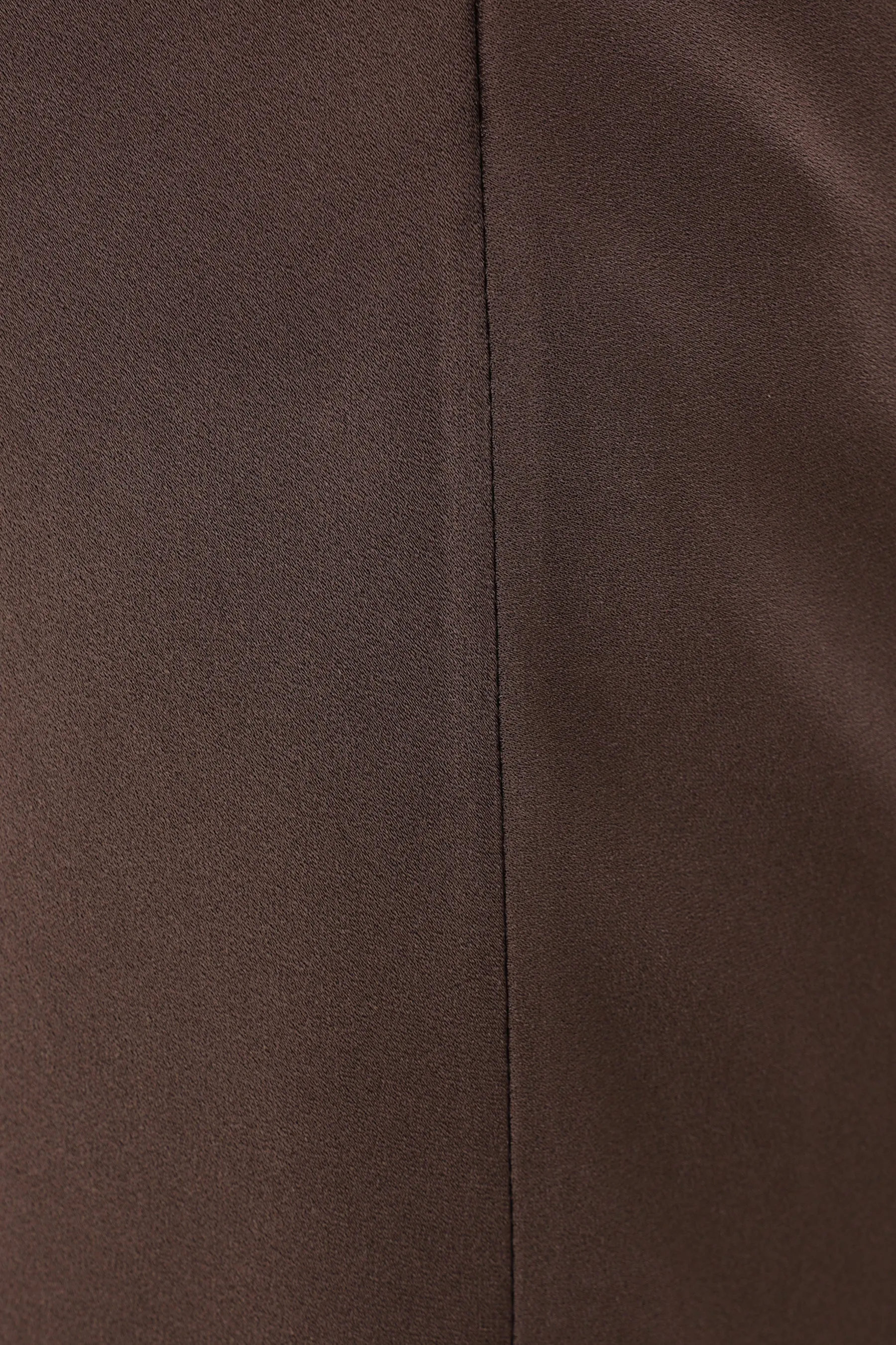 Fluid Bias-Cut Satin Skirt