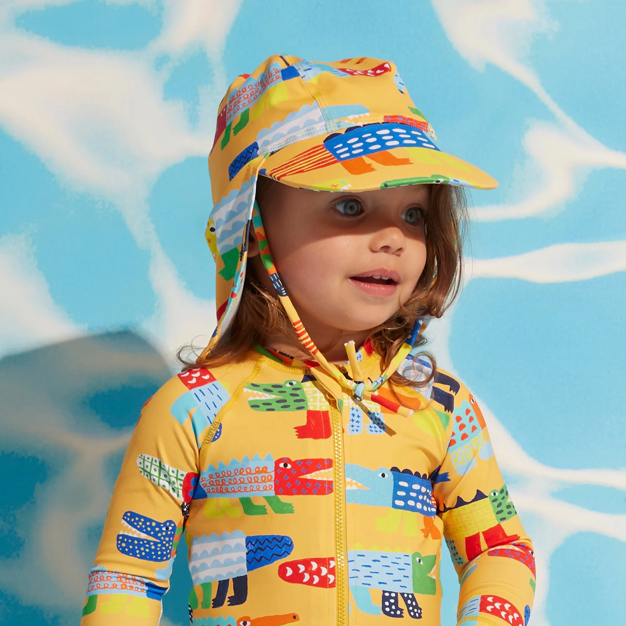 Halcyon Nights Baby Long Sleeve Rash Suit Chomp