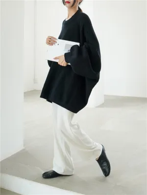 Margaret Long Sleeve Knit Woman Sweater