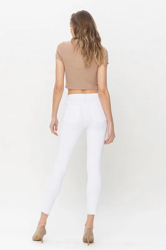 Mid Rise Crop Skinny Jean