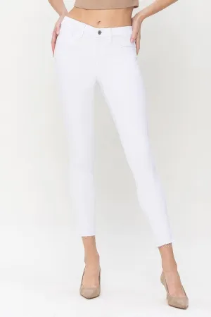 Mid Rise Crop Skinny Jean