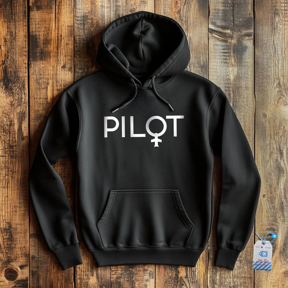 Pilot Woman - Pullover Hoodie