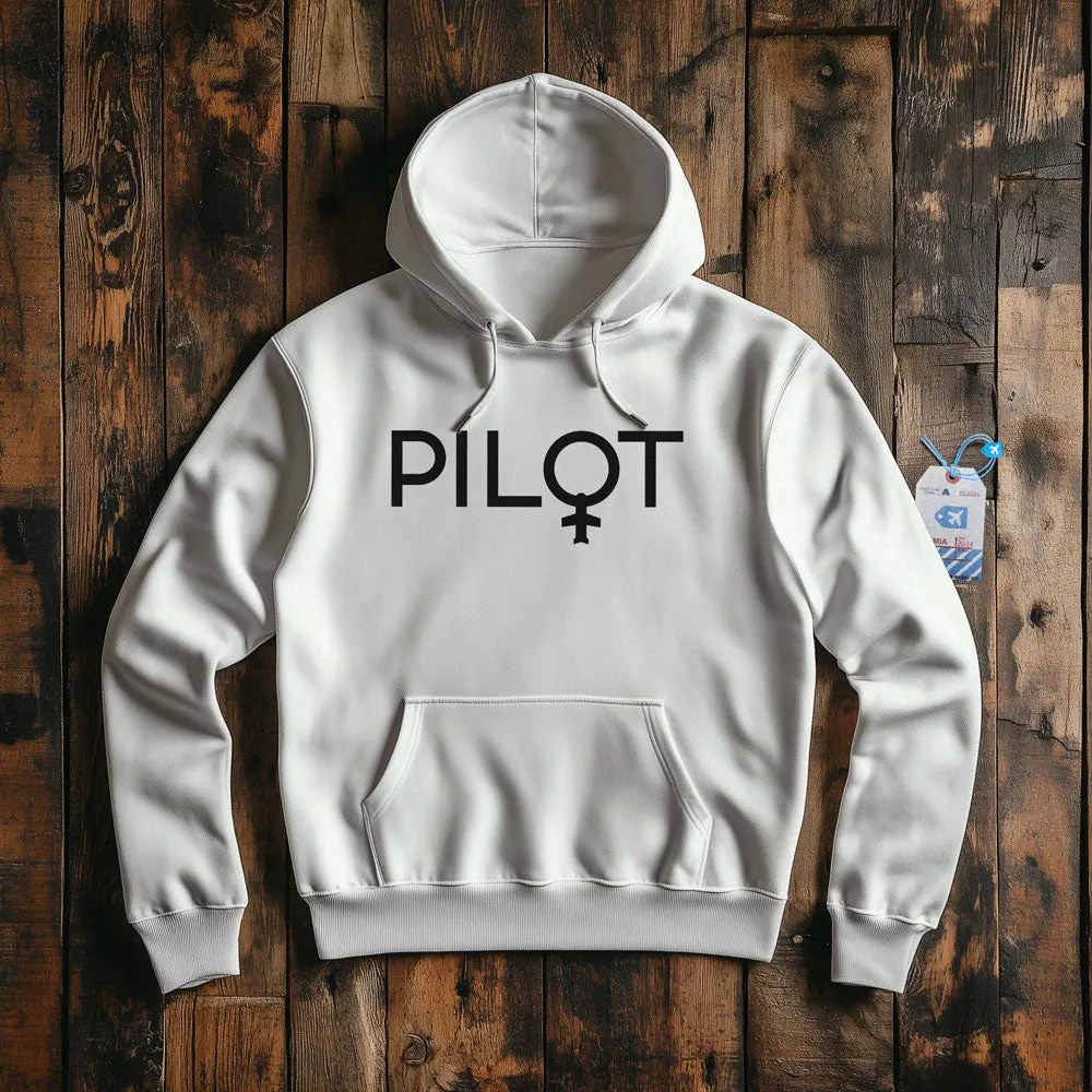 Pilot Woman - Pullover Hoodie