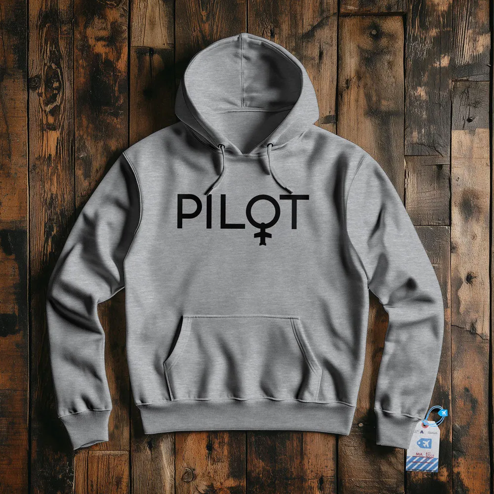 Pilot Woman - Pullover Hoodie