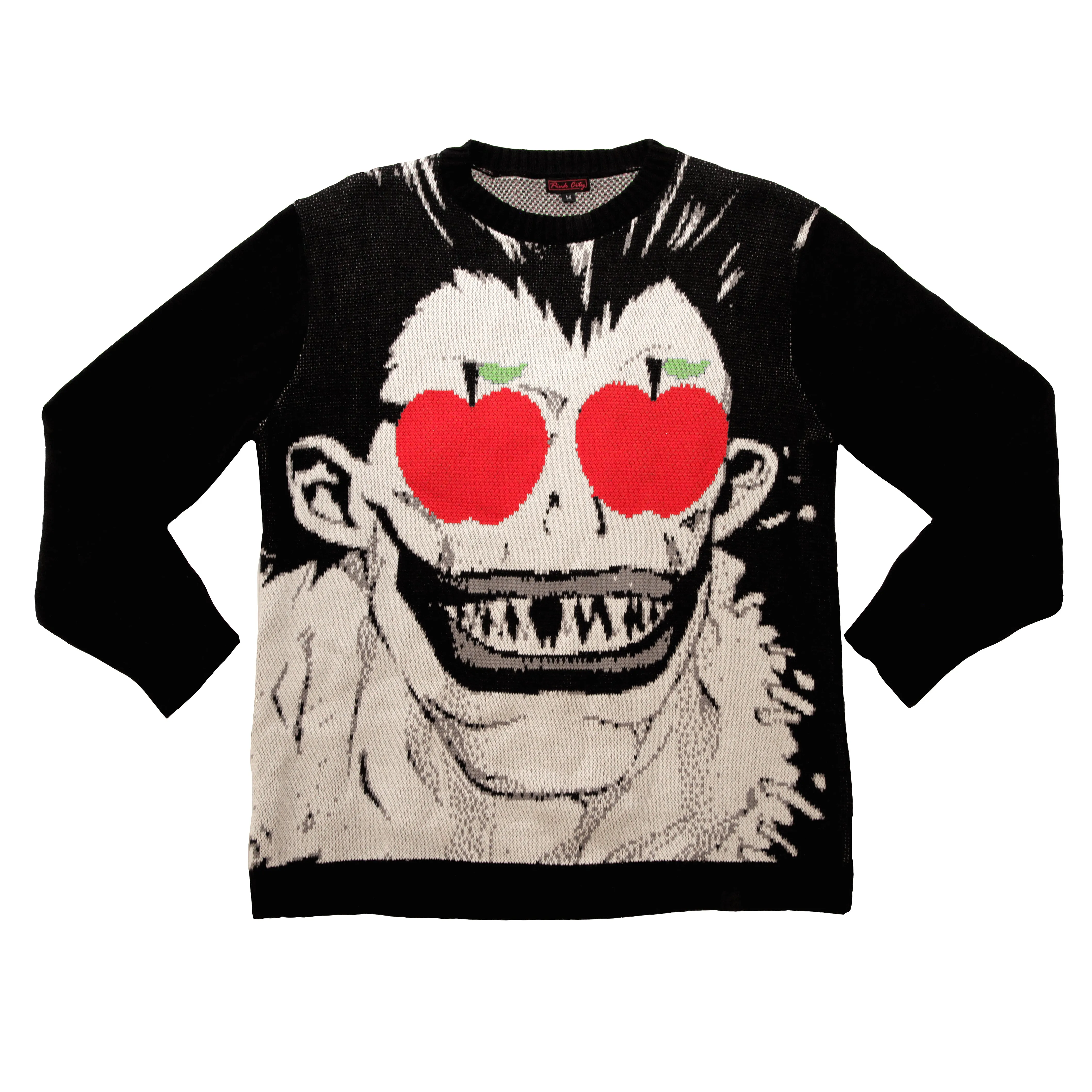 "APPLE" knit sweater