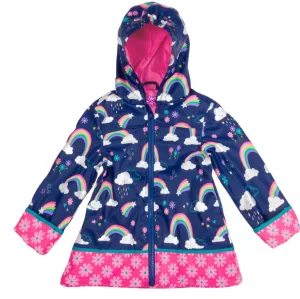 Raincoat - Blue Rainbow