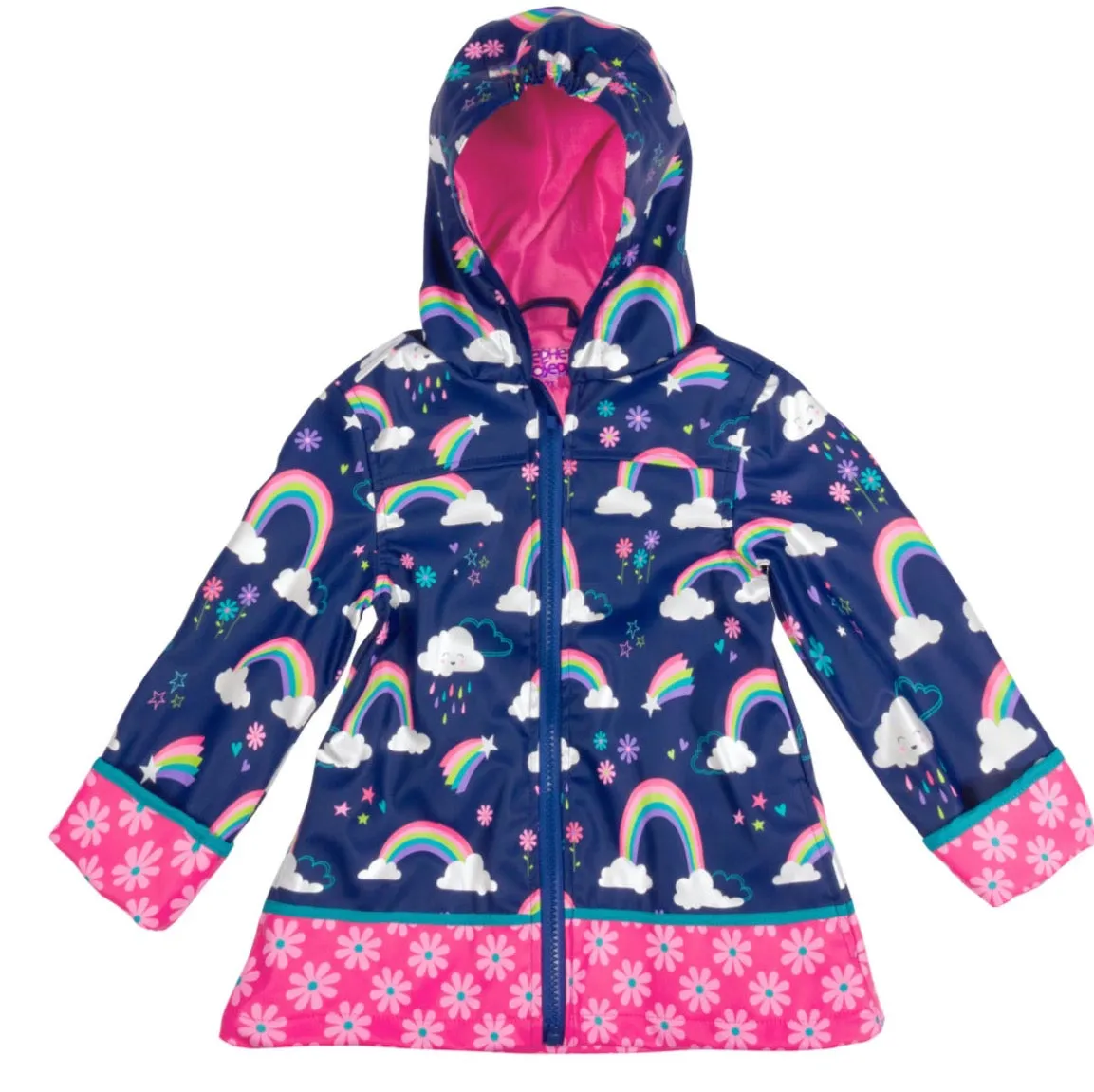 Raincoat - Blue Rainbow
