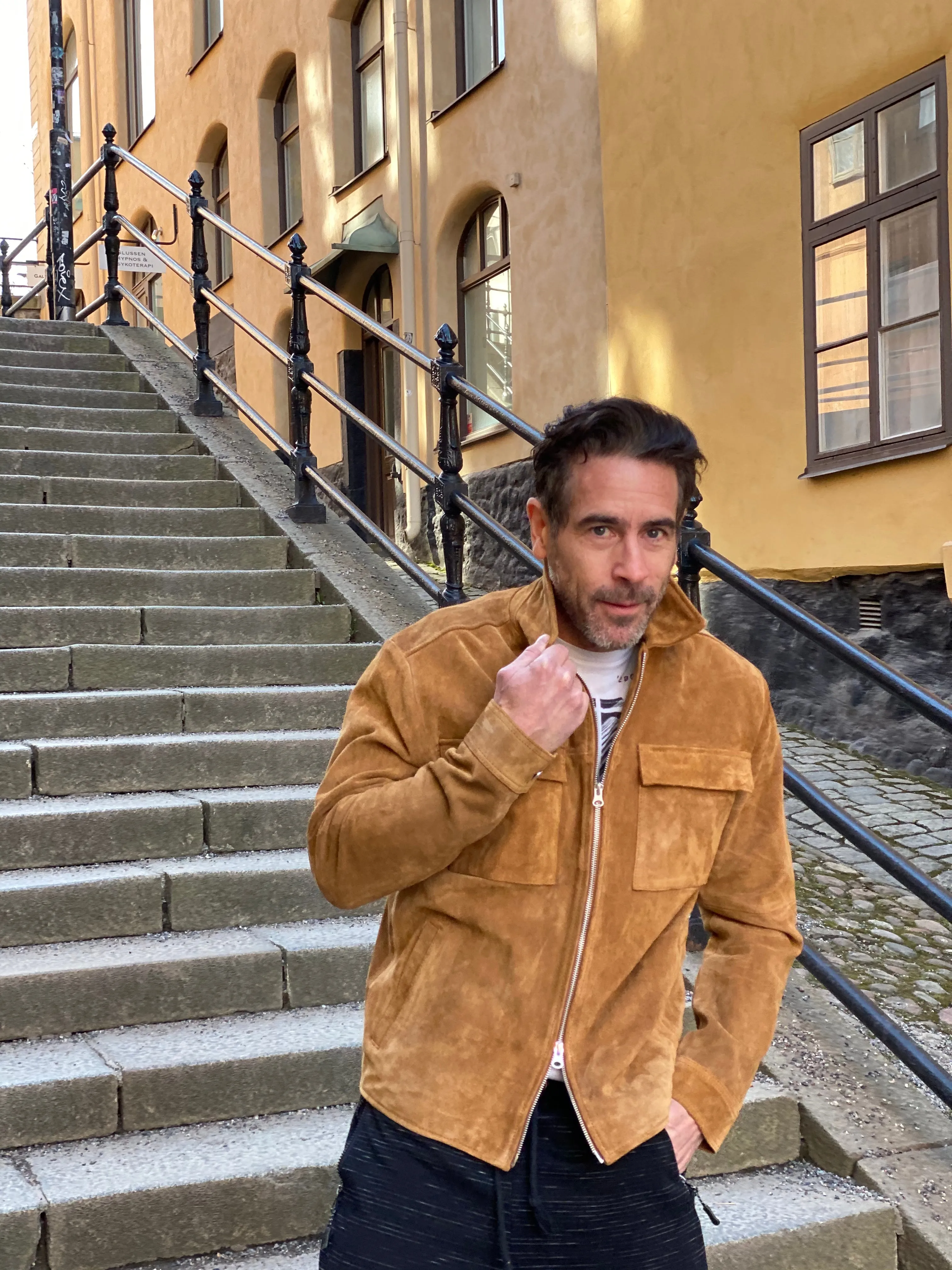 Rick suede copper
