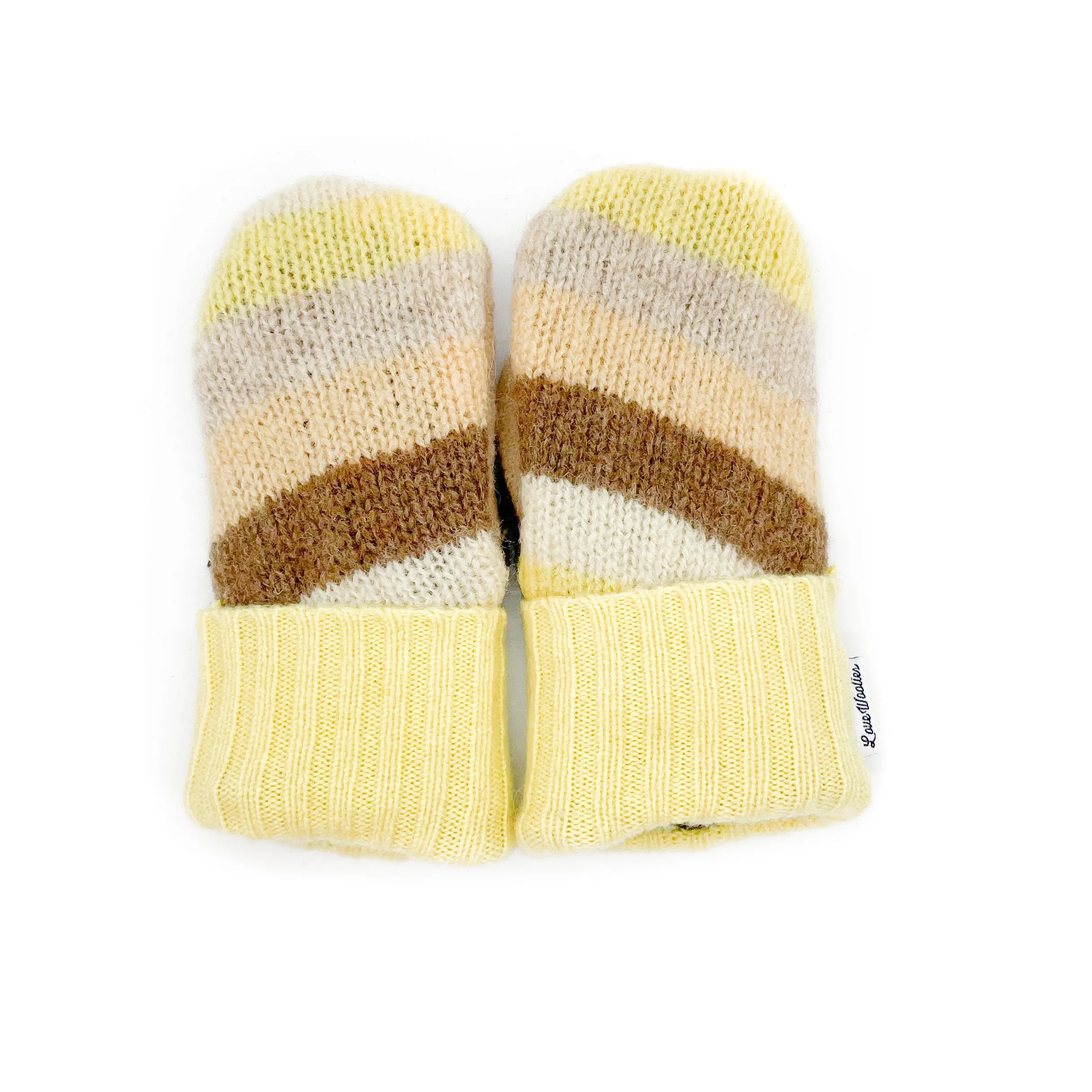 Small Kid's Wool Sweater Mittens | Fire Side