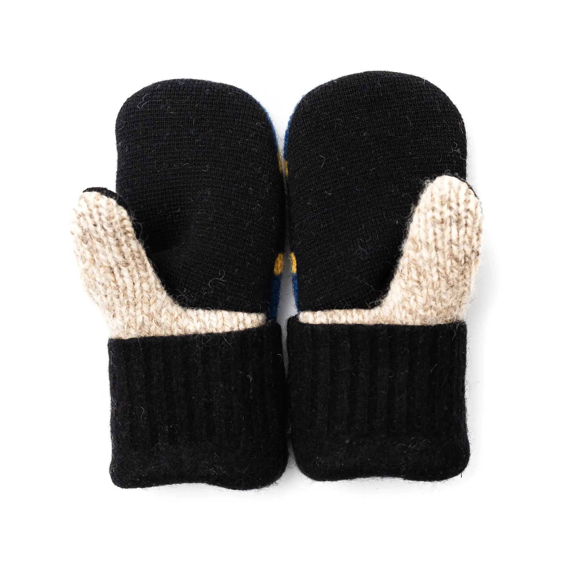 Small Kid's Wool Sweater Mittens | Picture Book