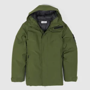 Stone Island 3L Gore-Tex Recycled Polyester Down Parka Jacket