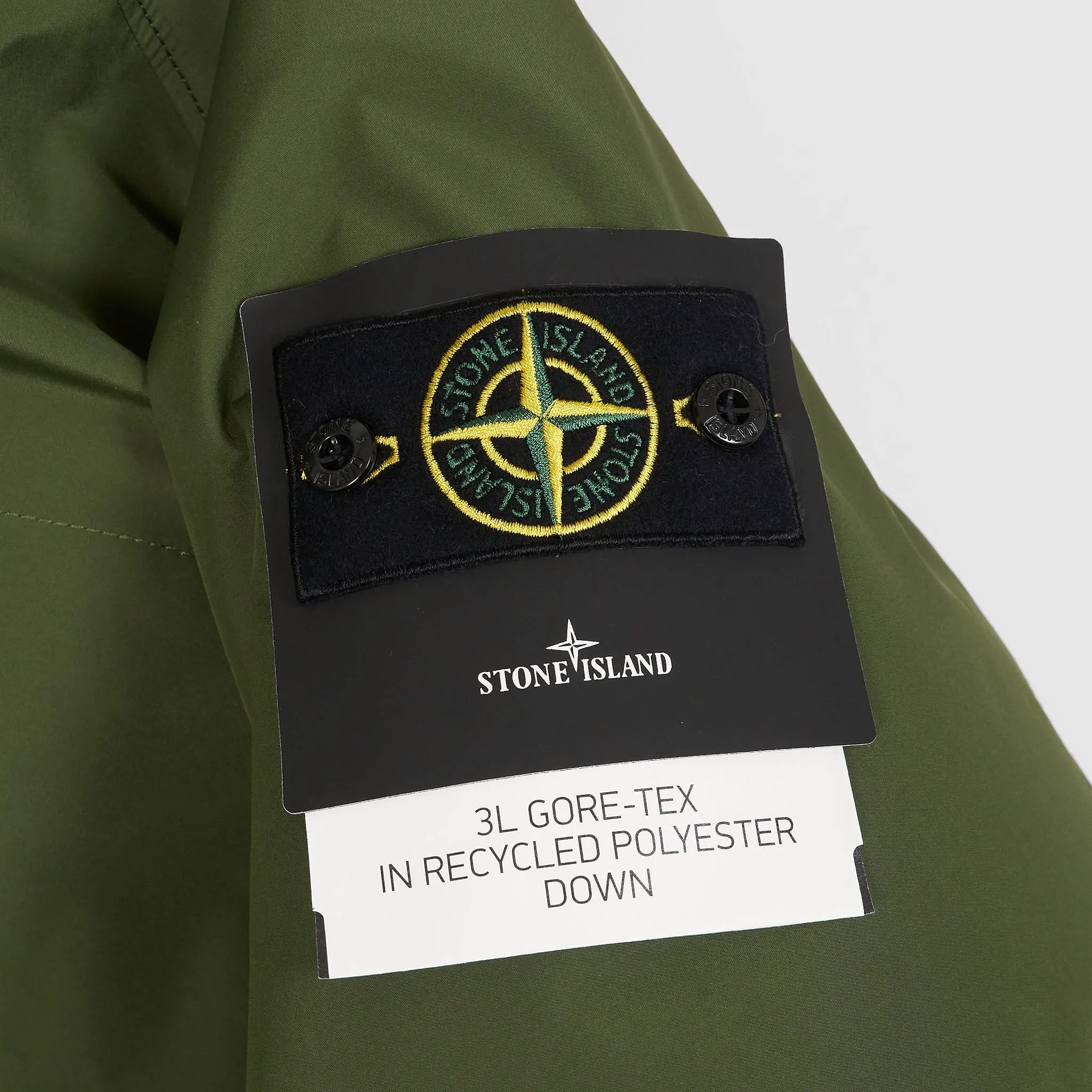 Stone Island 3L Gore-Tex Recycled Polyester Down Parka Jacket