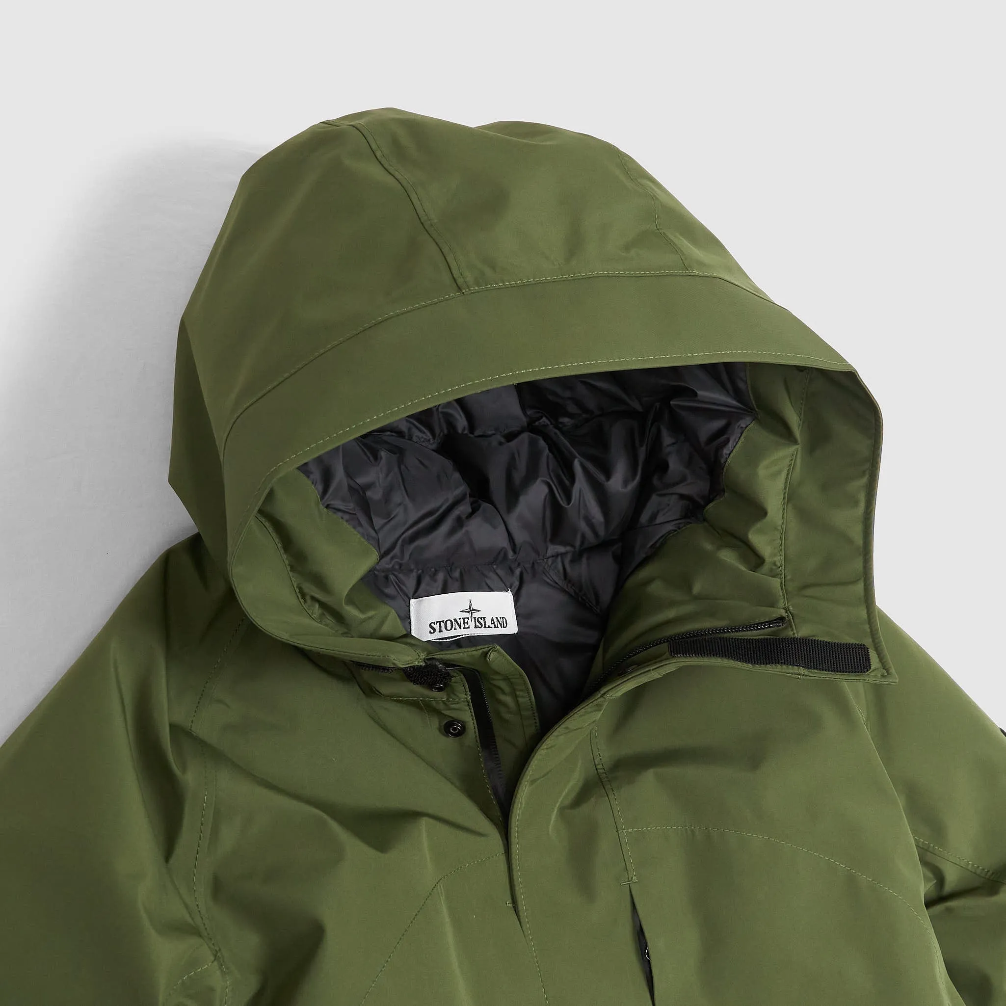 Stone Island 3L Gore-Tex Recycled Polyester Down Parka Jacket