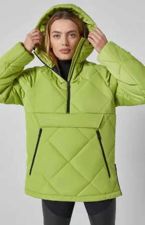 Yuki Quilted Pullover | Citron